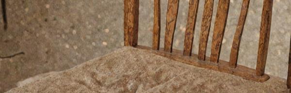 Furniture refinishing work in progress